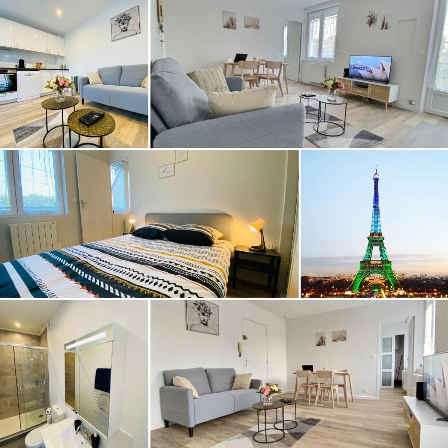 Cozy Appart' A Deux Pas De La Gare - Cozy Houses Palaiseau Bagian luar foto